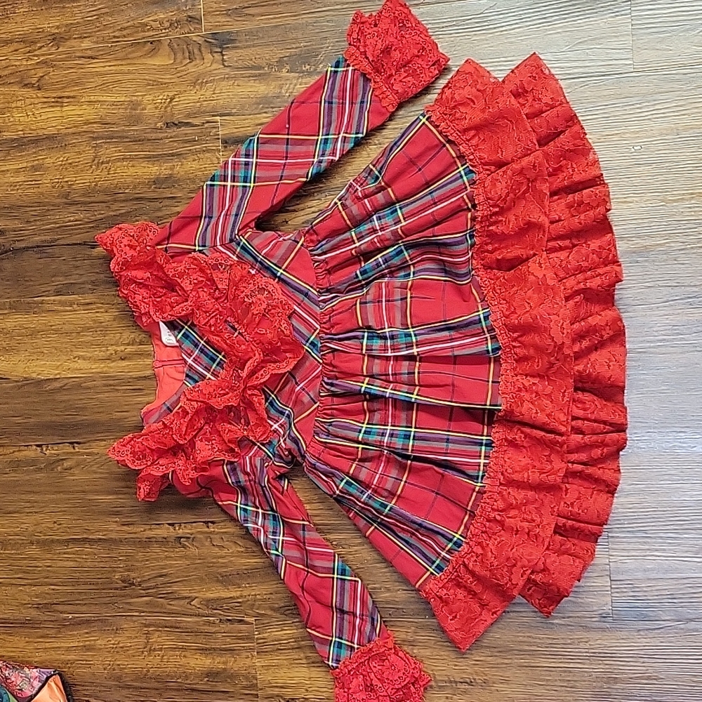 Pettigirl Christmas dress girls size 6